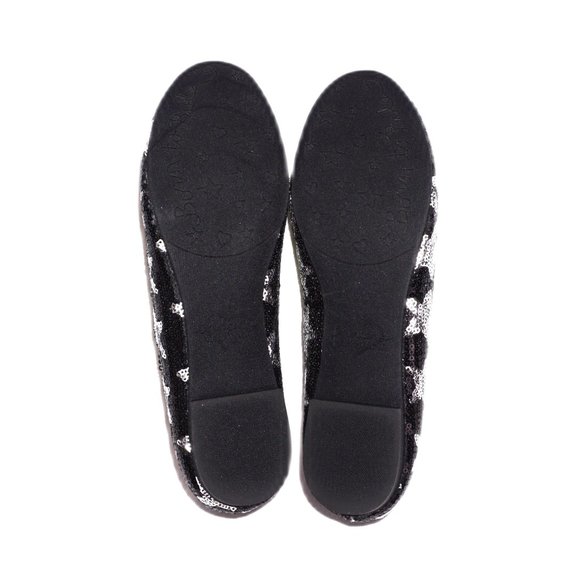 Princess Vera Wang Dara Women's Size: 7  Sequin Metallic Star Loafer Flats NEW - Picture 6 of 6